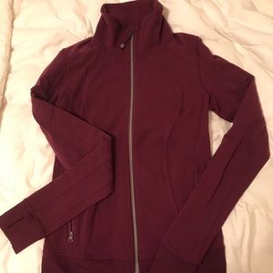 RARE maroon lululemon jacket